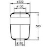 PE Automotive 084.156-30A Boot, air suspension